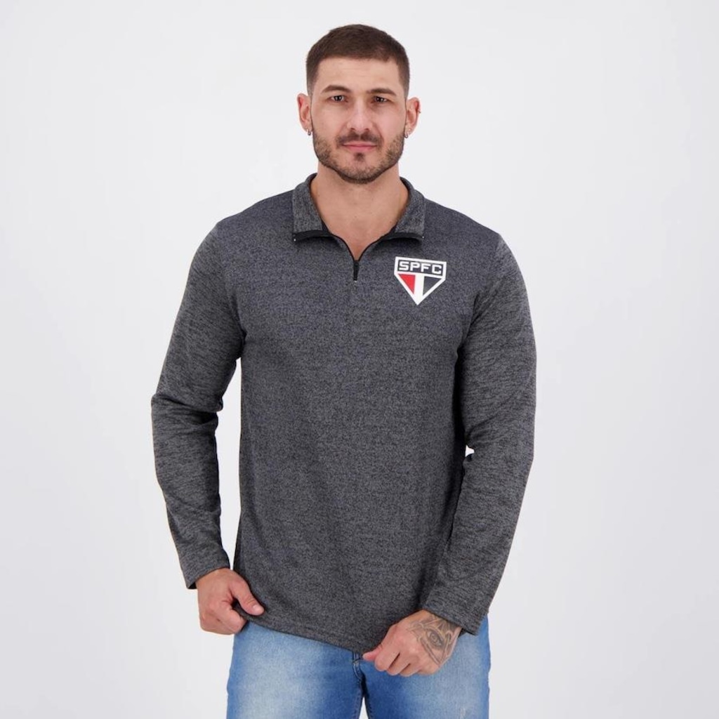 Blusão São Paulo Authentic - Masculina - Foto 1