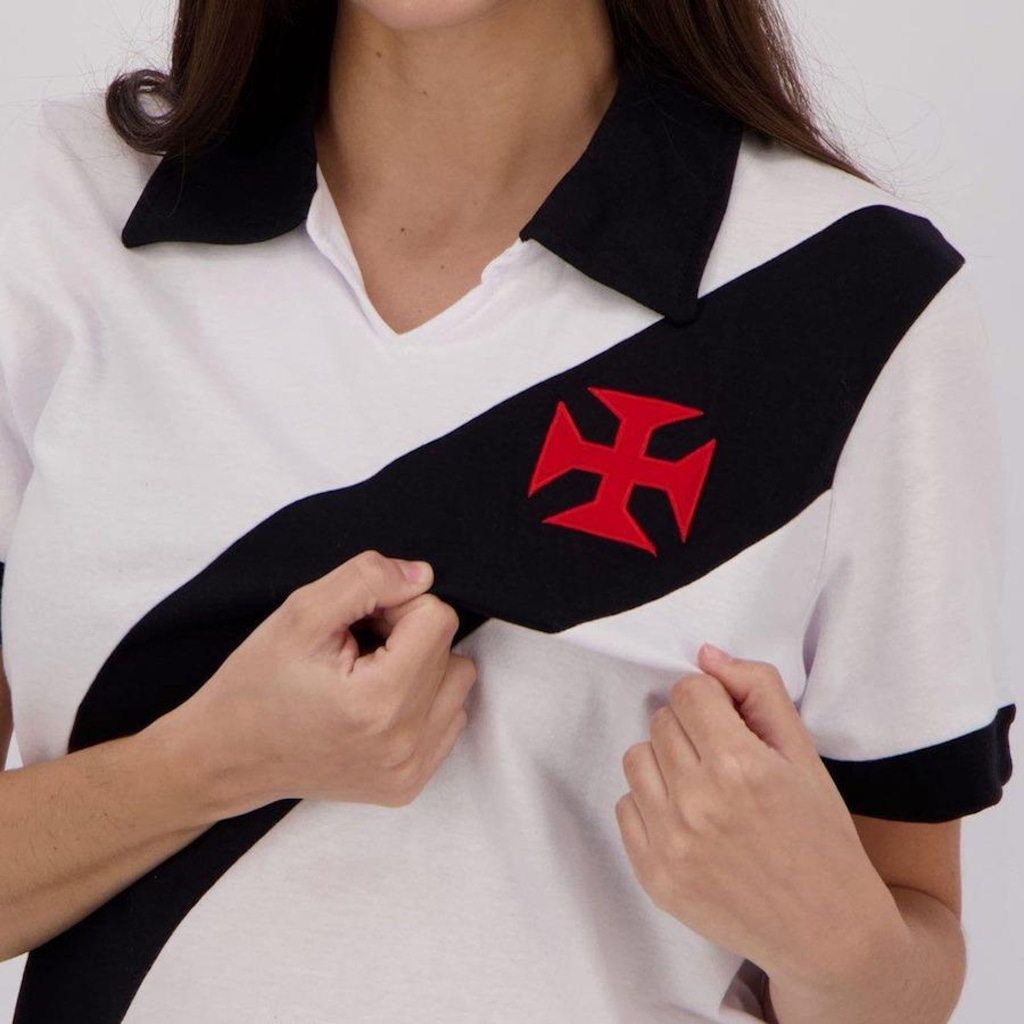 Imagem 4 do produto Camisa Polo do Vasco da Gama Paris - Feminina