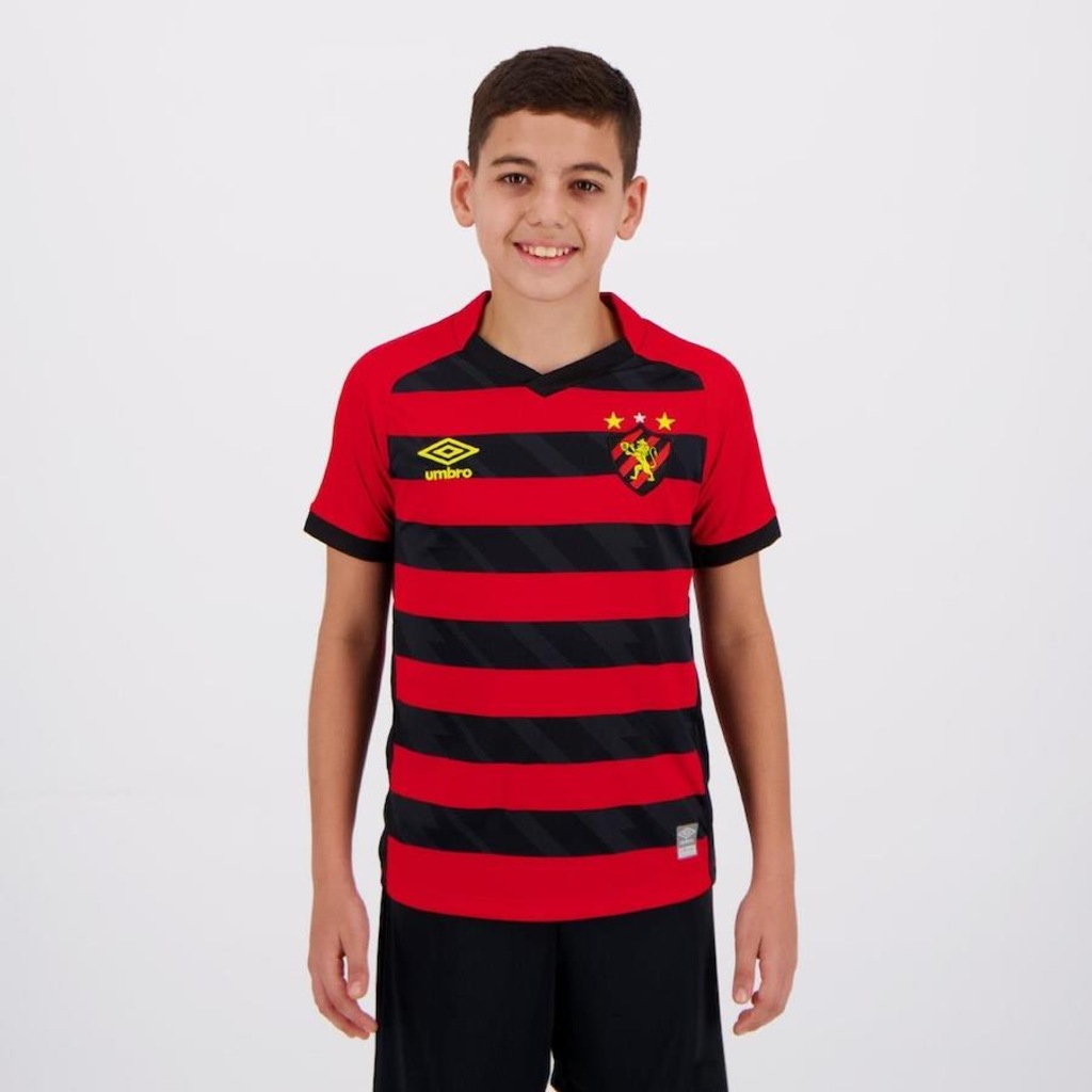 Camisa Umbro Sport Recife I 2021 - Infantil - Foto 1