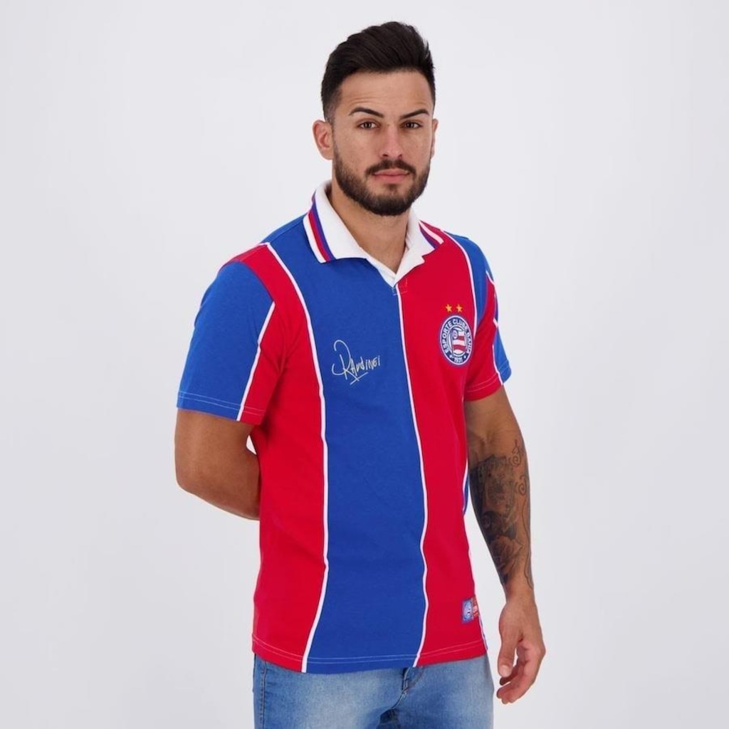 Imagem 2 do produto Camisa do Bahia Retrô Raudnei 1994 - Masculina