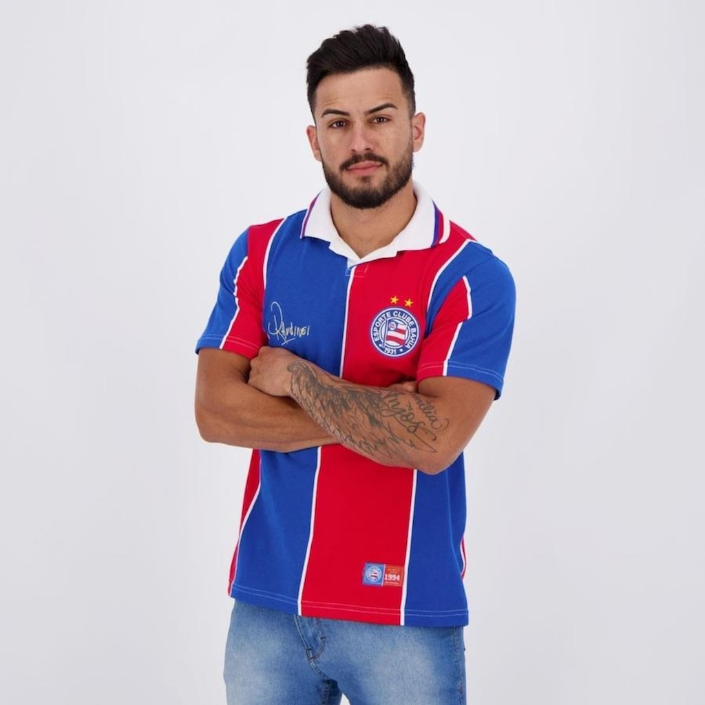 Imagem 5 do produto Camisa do Bahia Retrô Raudnei 1994 - Masculina
