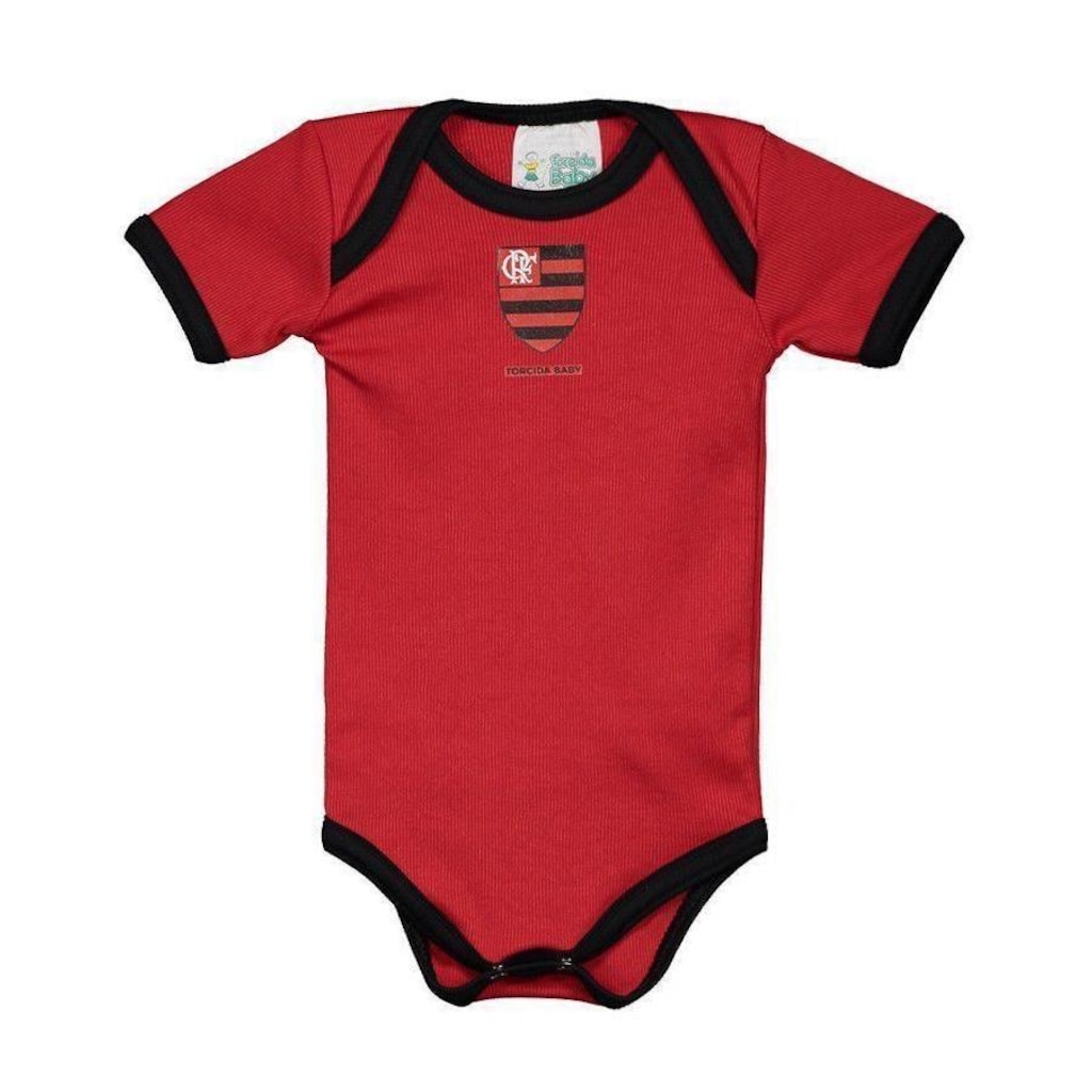 Body Flamengo Torcida Baby - Infantil