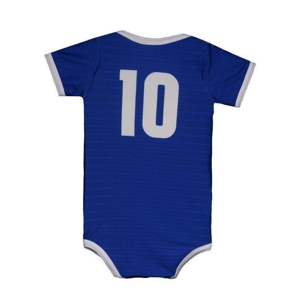 Imagem 2 do produto Body do Cruzeiro Torcida Baby Listrado Uv - Infantil