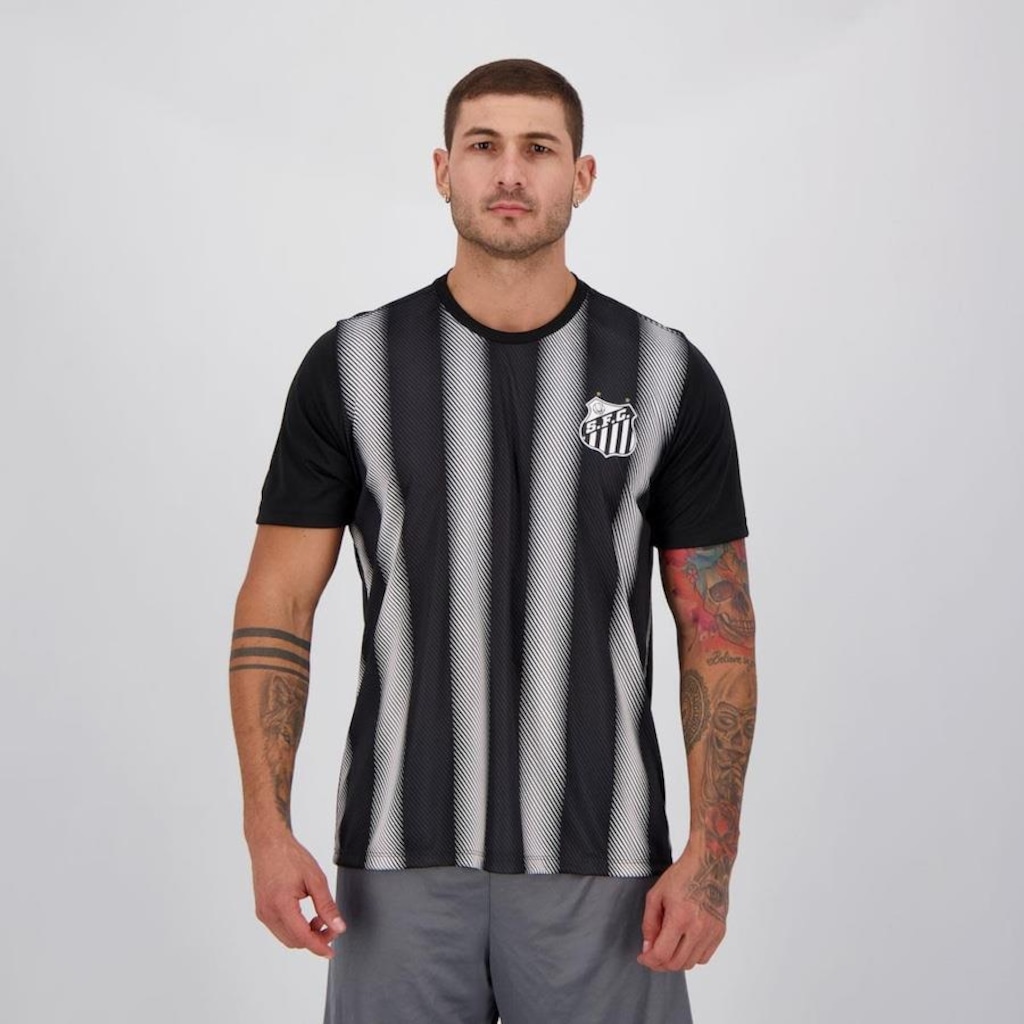 Camisa Santos Braziline Change - Masculina - Foto 1