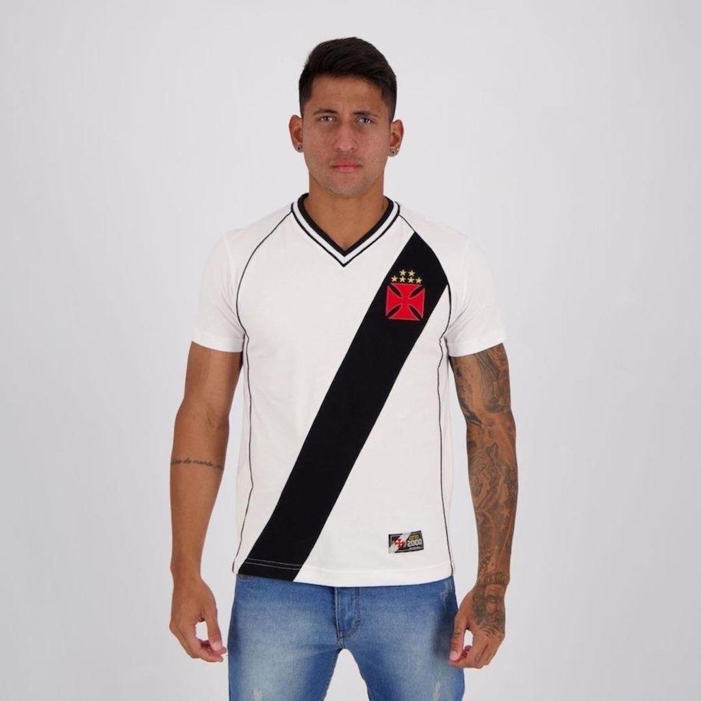 Camisa do Vasco Retrô 2000 Mercosul - Masculina