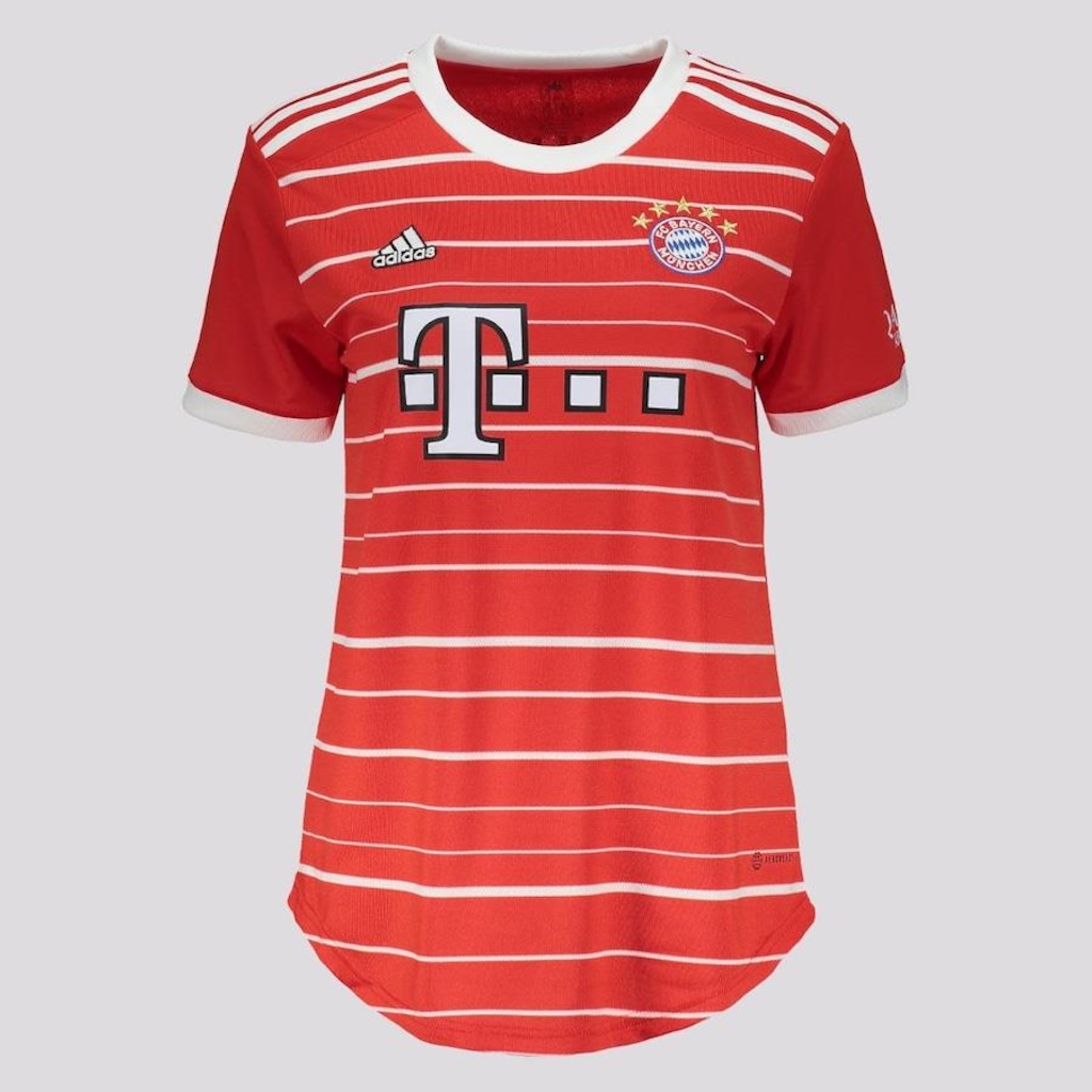 Camisa adidas Bayern Home 2023 - Feminina - Foto 1