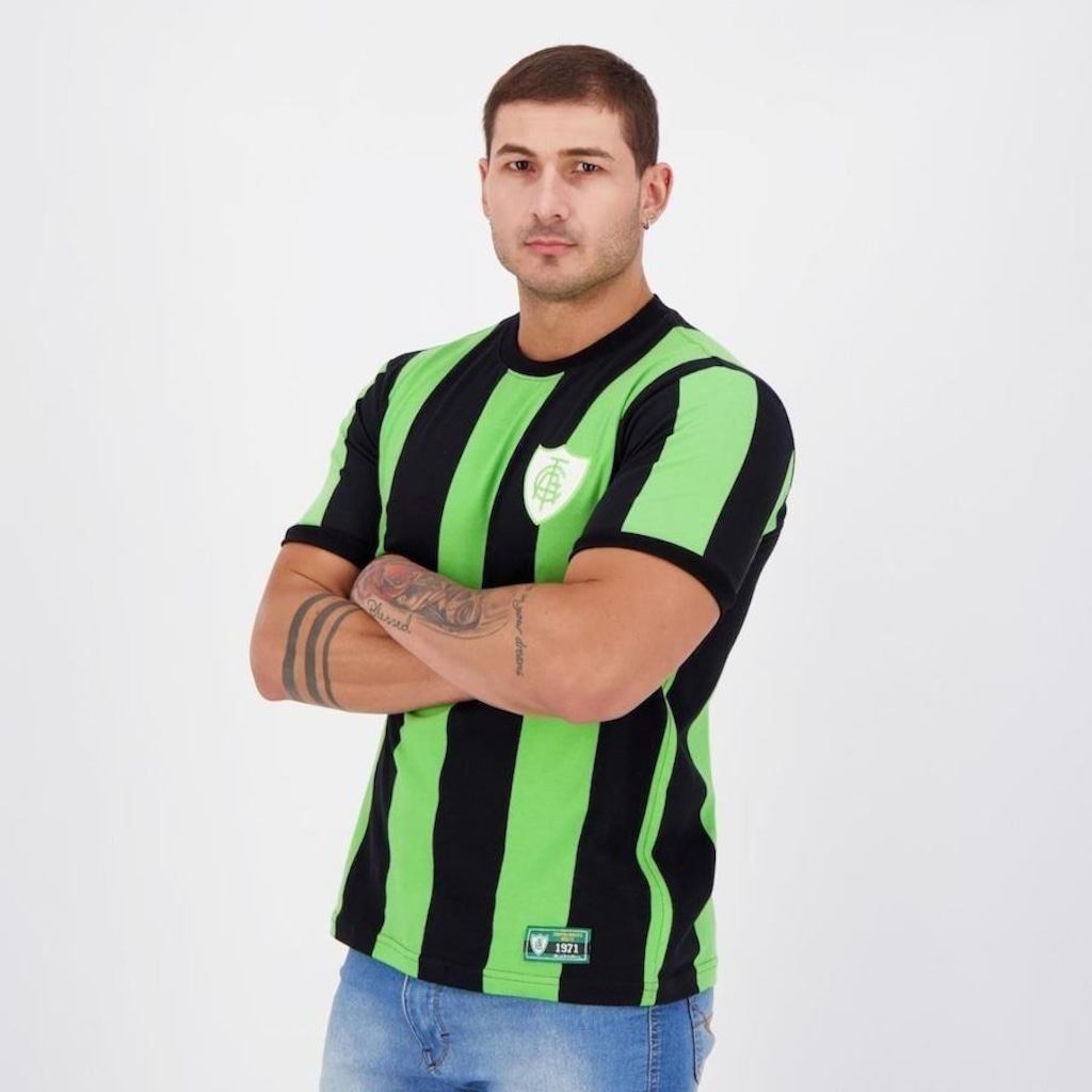 Imagem 2 do produto Camisa do América Mineiro Retrô 1971 - Masculina