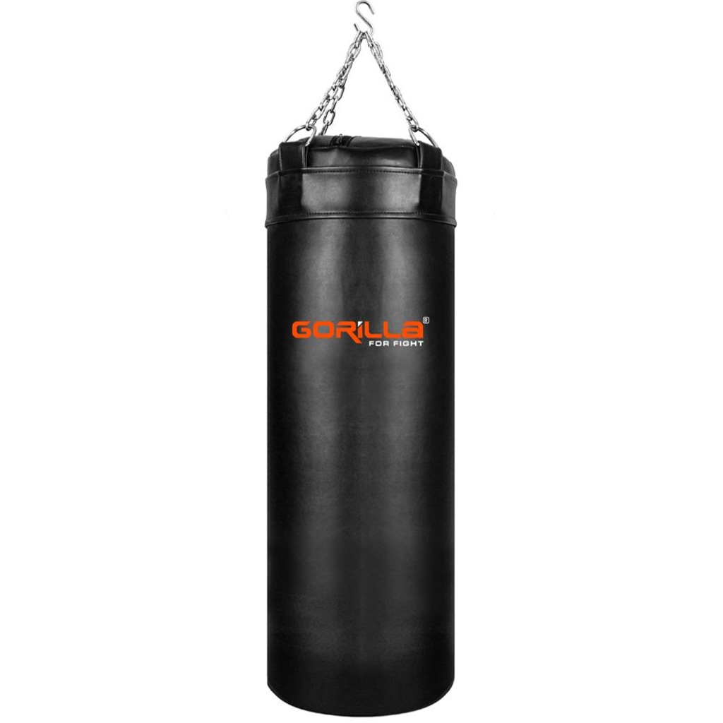 Saco Boxe Gorilla 70cm Engate no Fundo para Fixar Base de Apoio no Chão - Saco de Pancada