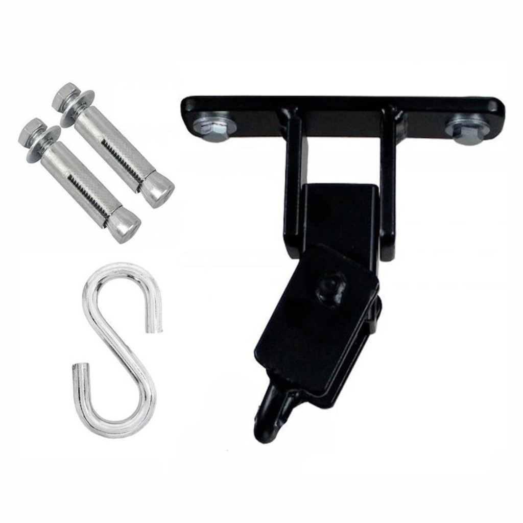 Imagem 3 do produto Kit Boxe Gorilla - Saco de Pancada Gota +  Gancho de Teto - Saco Boxe Tipo Pera + Suporte de Teto