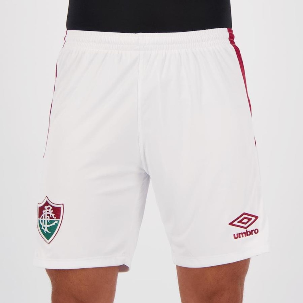 Calção Umbro Fluminense I 2021 - Masculina - Foto 1