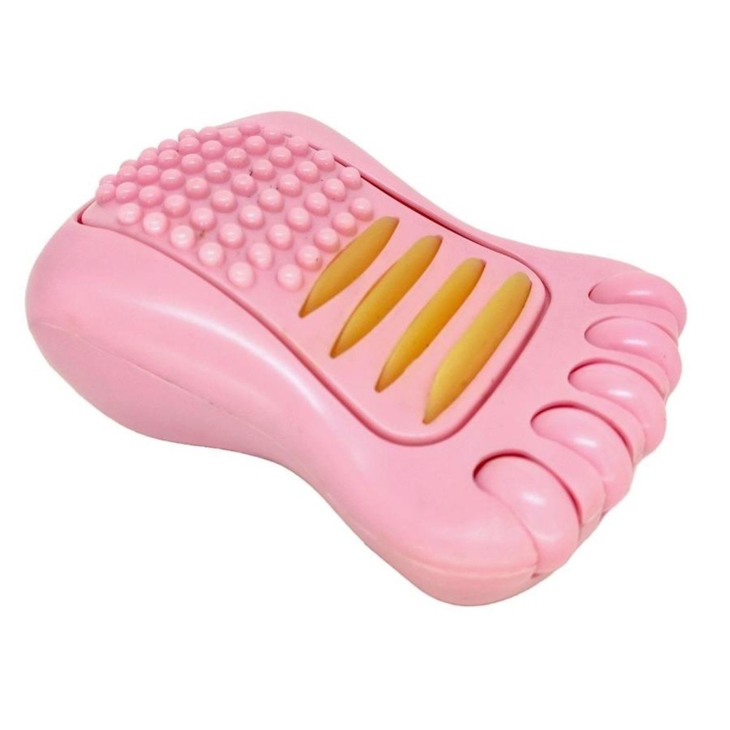 Massageador de Pés Happy Foot Ortho Pauher Elétrico MG02 Rosa - Foto 1