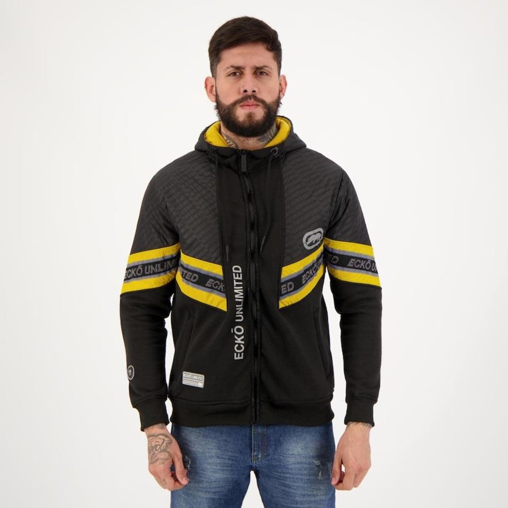 Blusa de Moletom Ecko Masculina com Capuz E810A - Foto 1