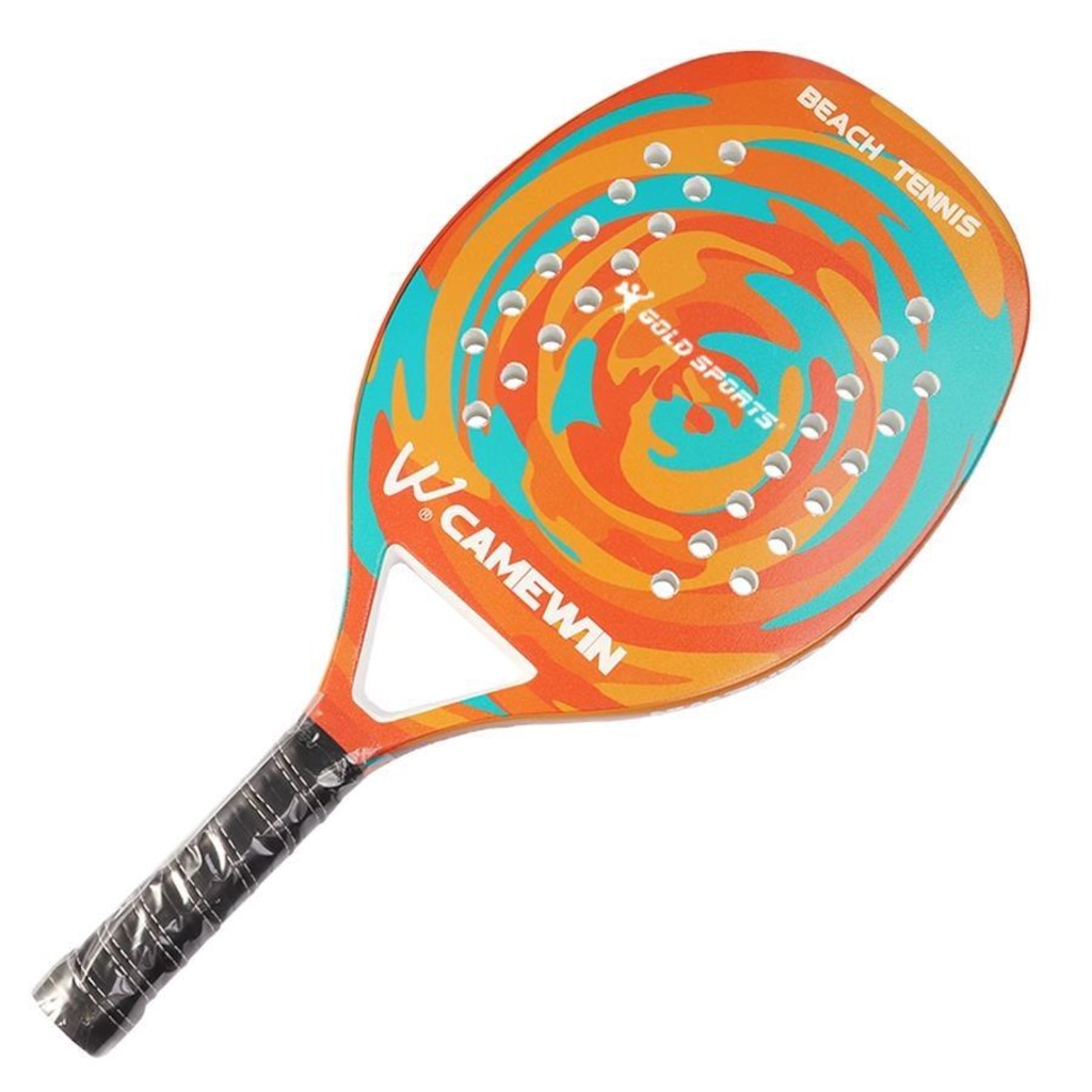 Imagem 2 do produto Raquete de Beach Tennis Gold Sports Performance Camewin II com Capa