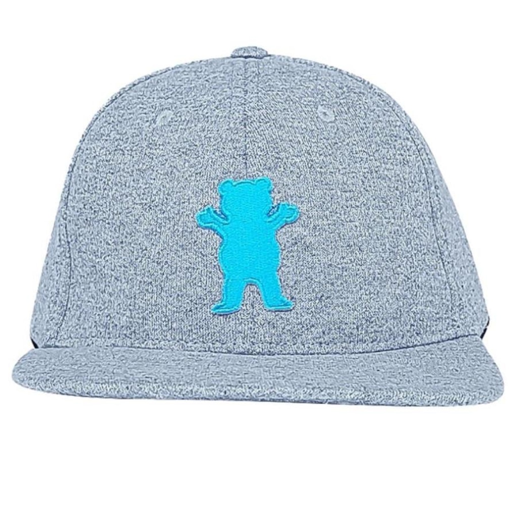 Boné Aba Reta Grizzly Og Bear - Snapback - Adulto