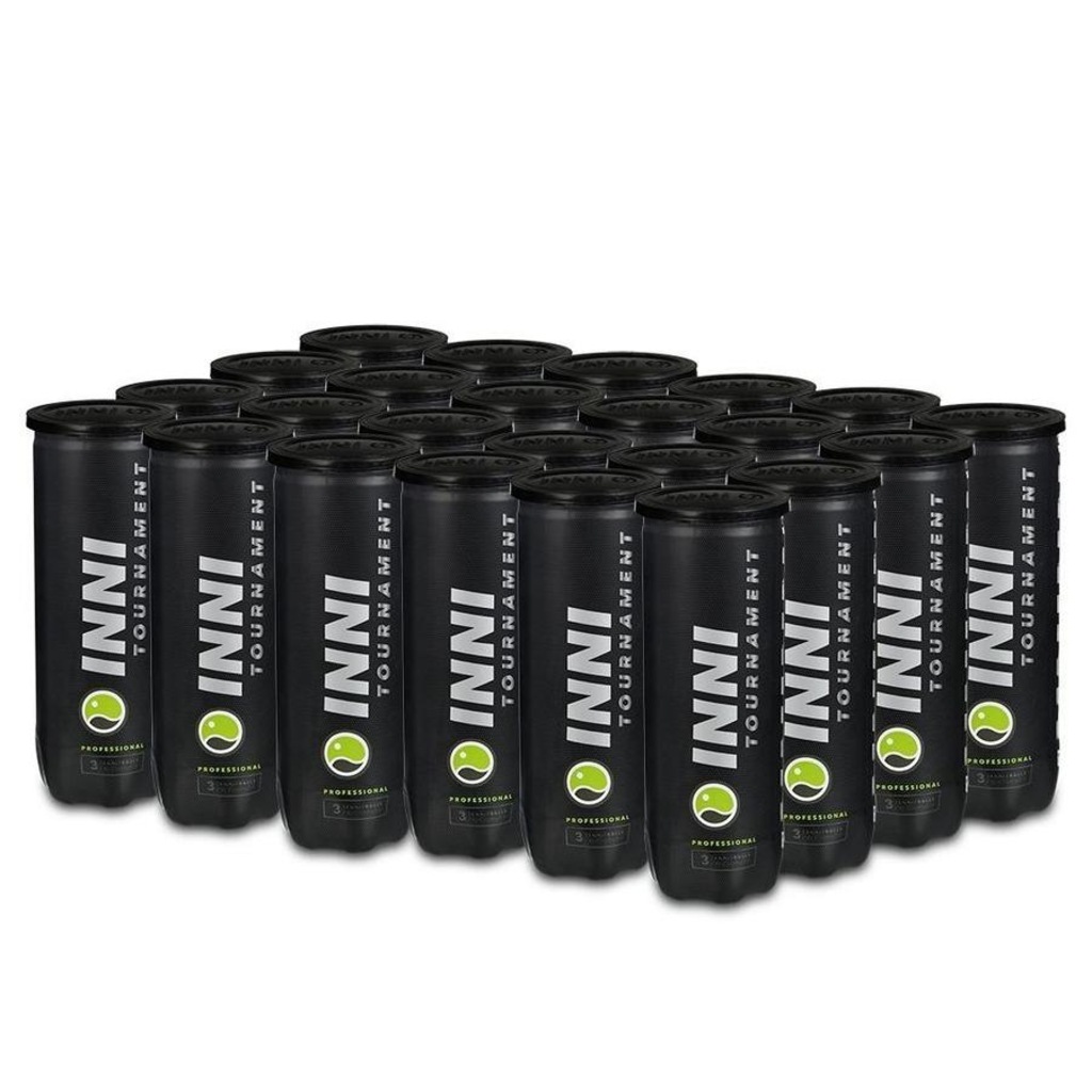 Kit Bolas de Tênis Inni Tournament com 24 Tubos - Foto 1