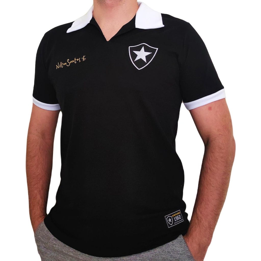 Camisa Botafogo RetroMania Nilton Santos - Masculino