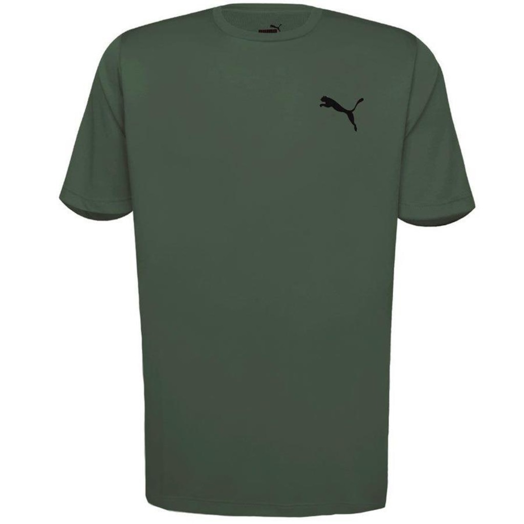 Camiseta Puma Manga Curta Active Small Logo - Masculina