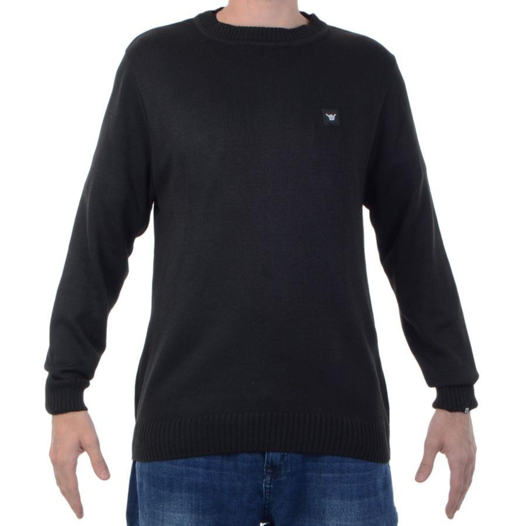 Blusão de Moletom sem Capuz Hang Loose Classic - Masculino - Foto 1