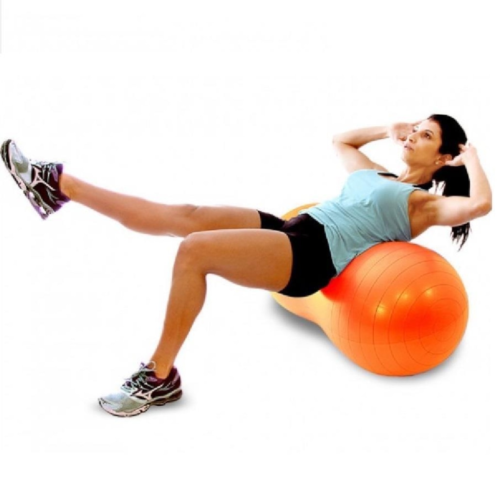 Imagem 2 do produto Bola Feijao Peanut Ball Acte Sports - T22  Pilates e Yoga - com Bomba de Ar