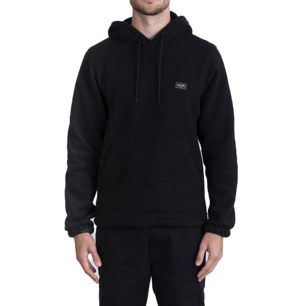 Blusão Com Capuz Billabong Canguru Polar Fleece - Masculino