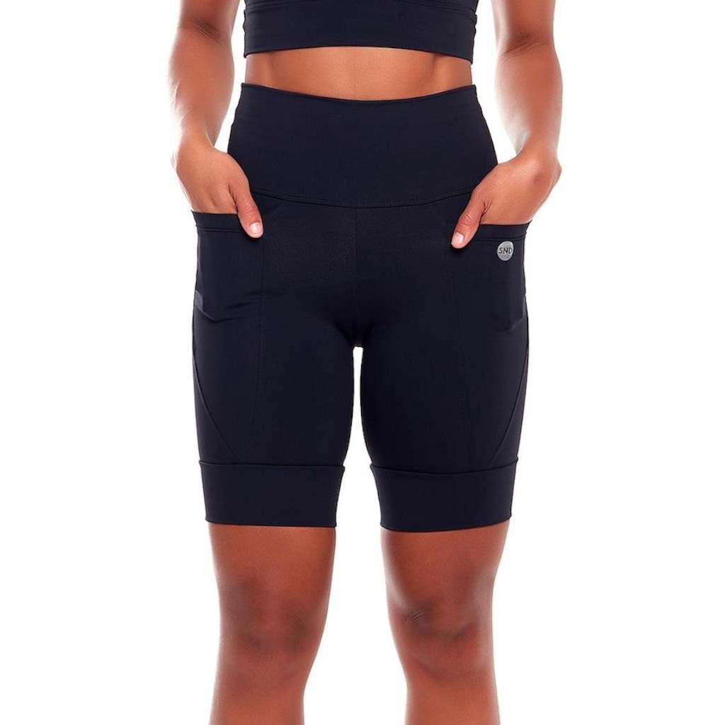 Bermuda Snd Fitness Avant Com Bolso - Feminino