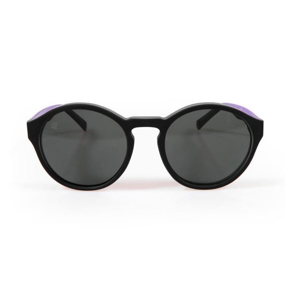Imagem 2 do produto Óculos HUPI Kona Preto/roxo - Lente Roxo Espelhado