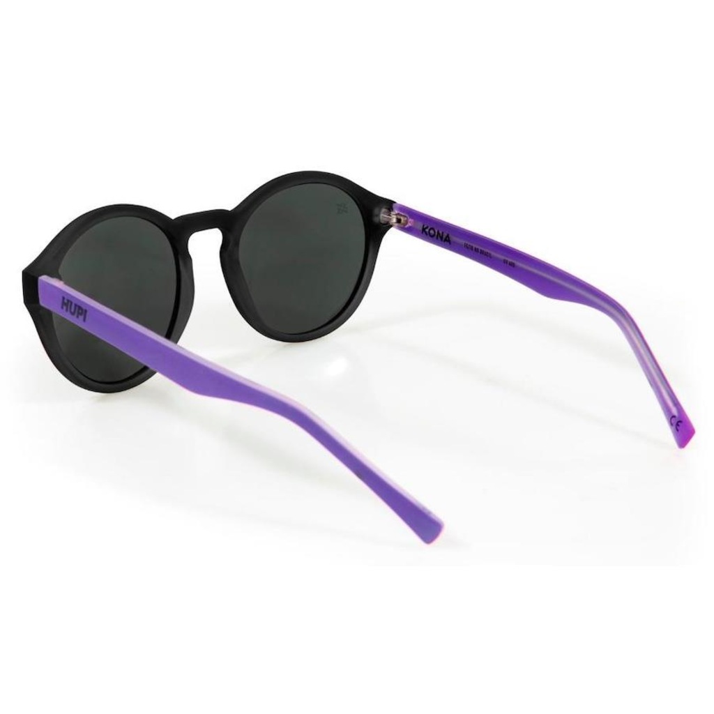 Imagem 3 do produto Óculos HUPI Kona Preto/roxo - Lente Roxo Espelhado