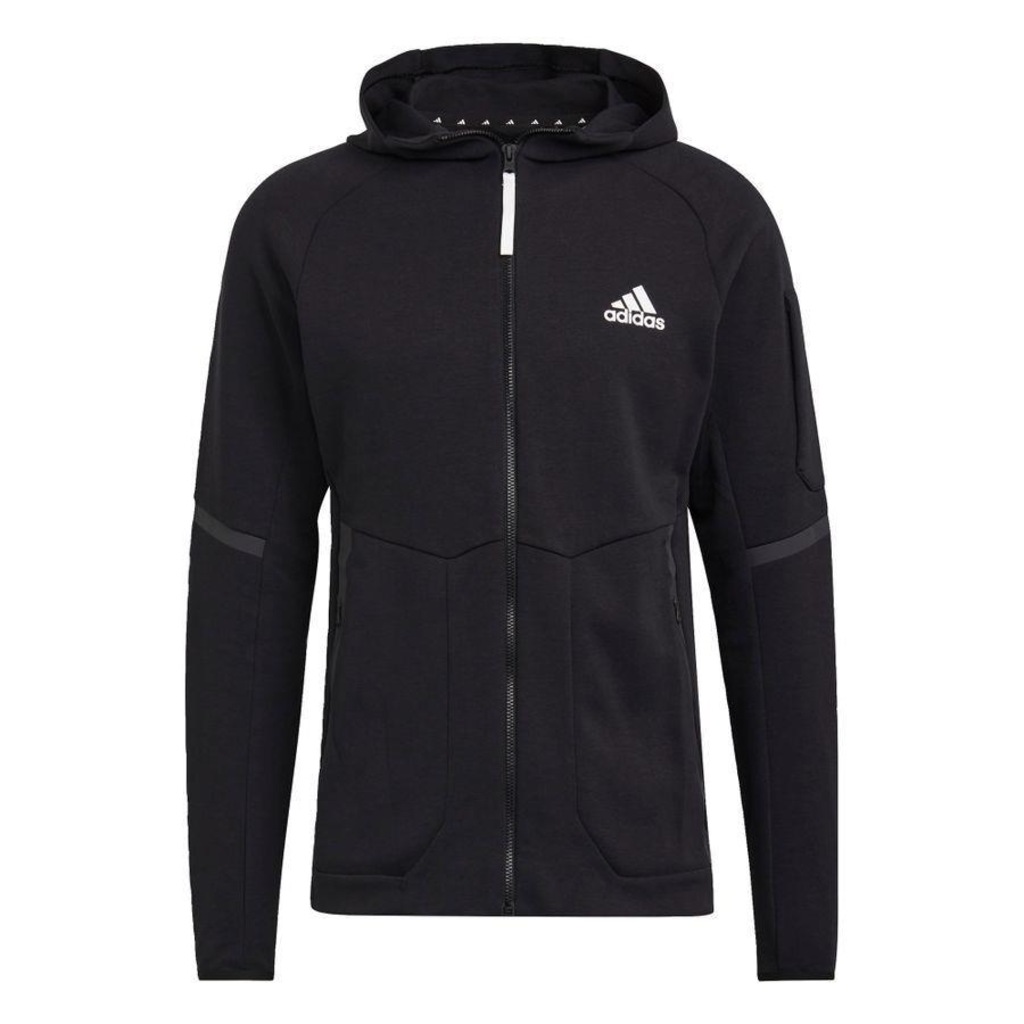 Jaqueta sem Capuz adidas Designed for Gameday Full-Zip - Masculina - Foto 1