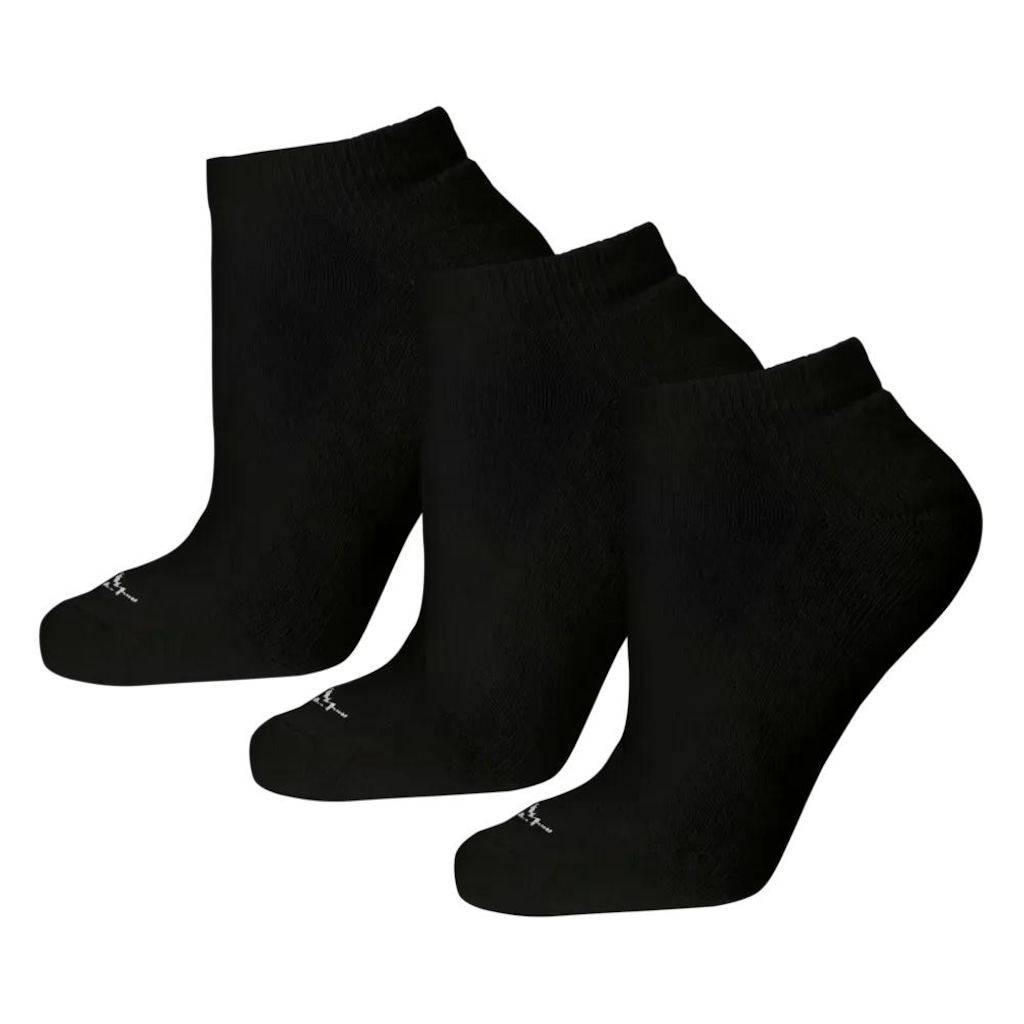 Meia Esportiva Penalty Cano Baixo Kit 3 Pares X T 33 ao 38 - Masculina