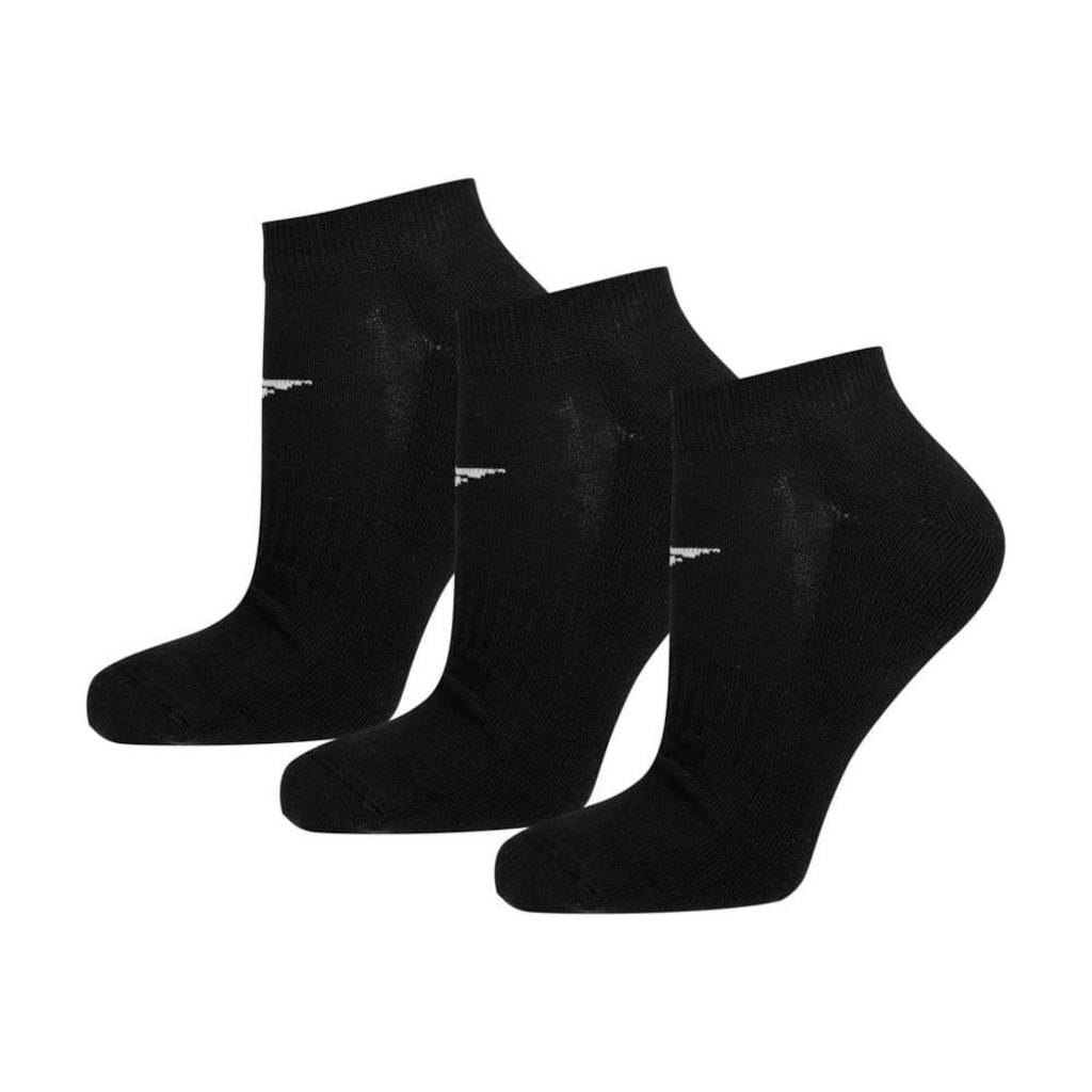 Imagem 2 do produto Meia Esportiva Penalty Cano Baixo Kit 3 Pares X T - 39 ao 44 - Adulto