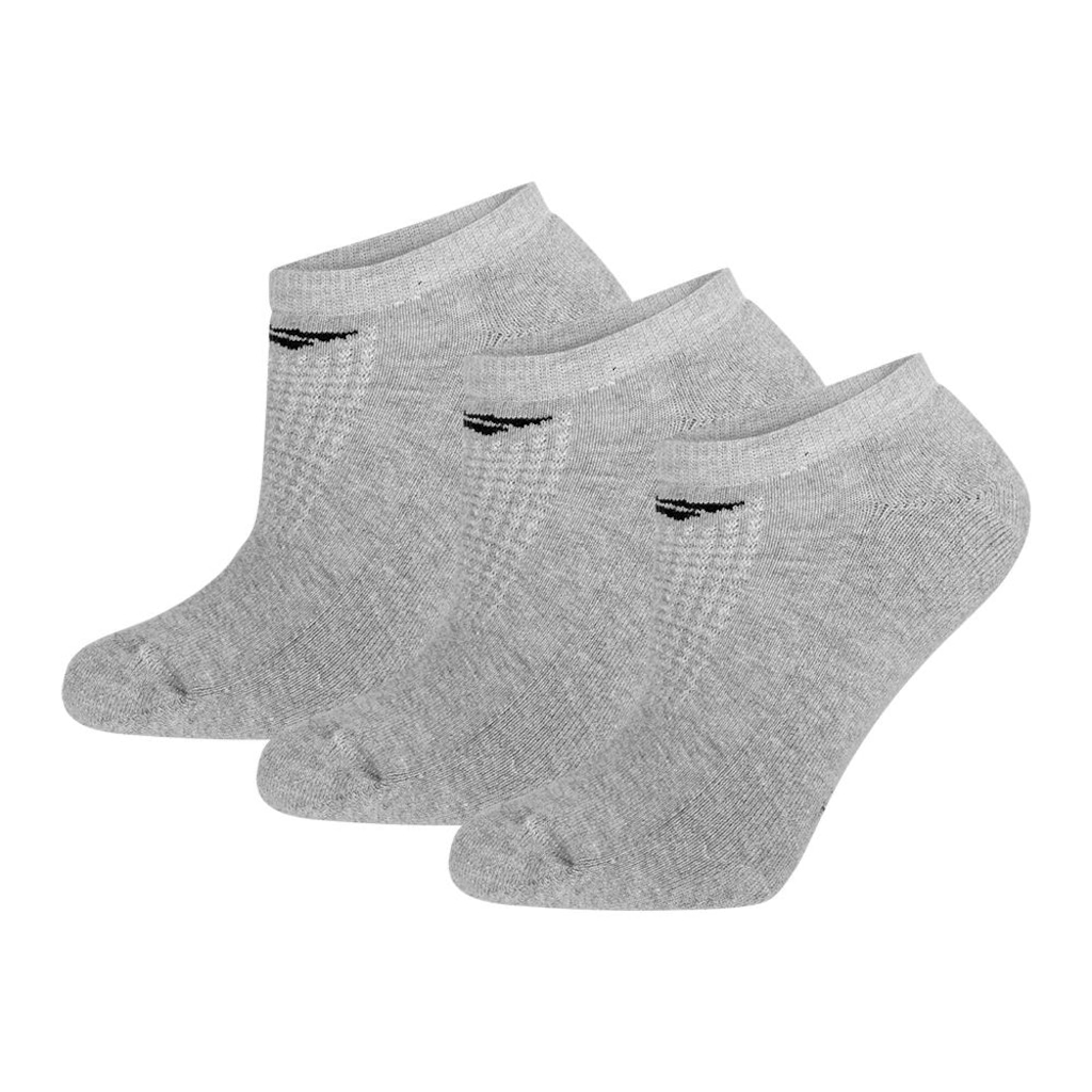 Kit Meias Esportivas Penalty Cano Invisível com 3 Pares X T - 33 A 38 - Adulto