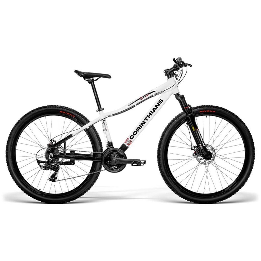 Bicicleta GTS M1 Corinthians Oficial Aro 29 - Freio a Disco - Câmbio Shimano - 21 Marchas - Feminina - Foto 1