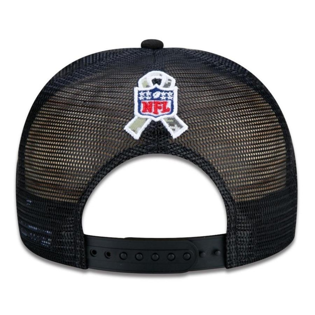 Imagem 2 do produto Boné Aba Reta New Era Kansas City Chiefs 950 NFL 21 Salute Service - Snapback - Adulto