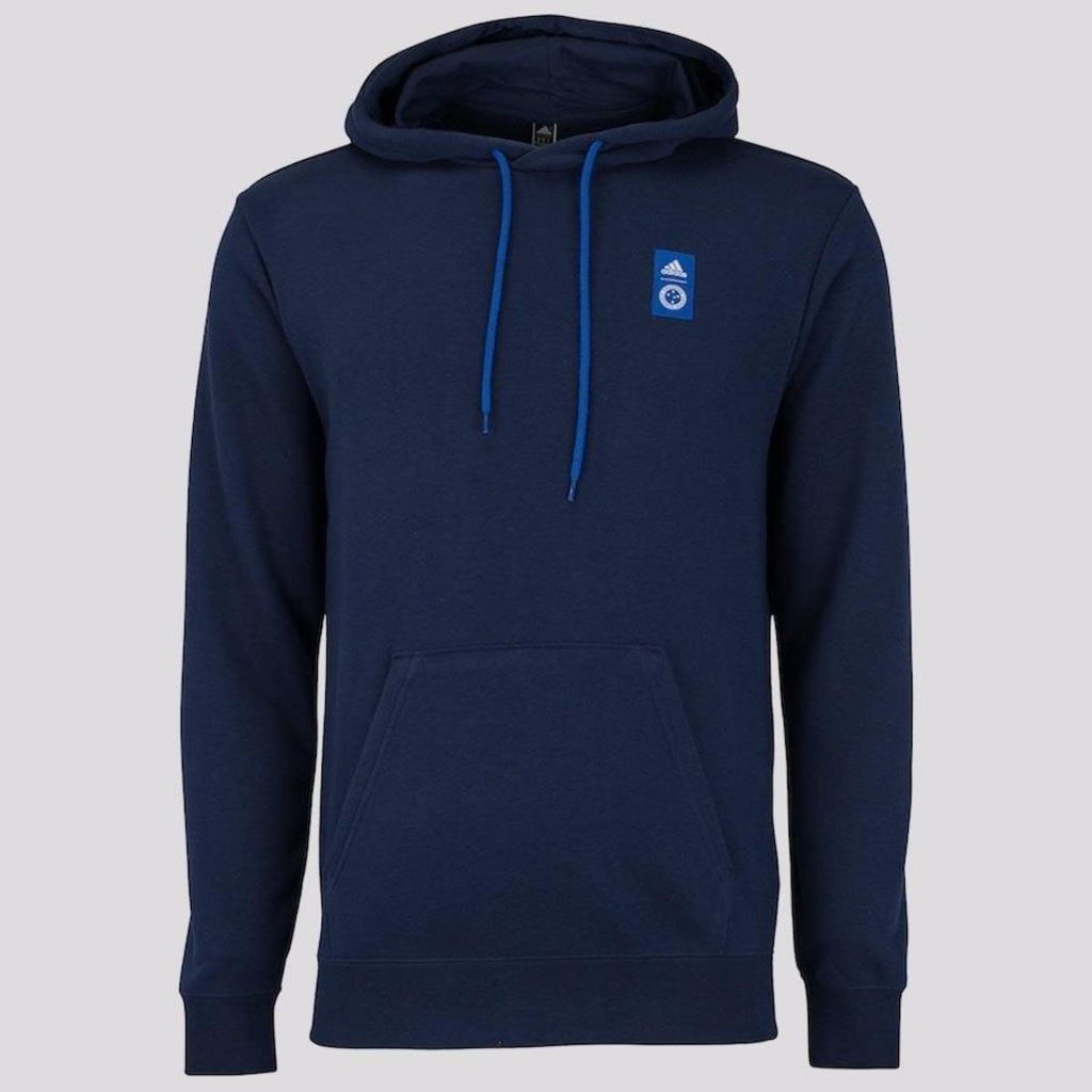 Blusão de Moletom adidas Cruzeiro DNA - Masculino - Foto 1