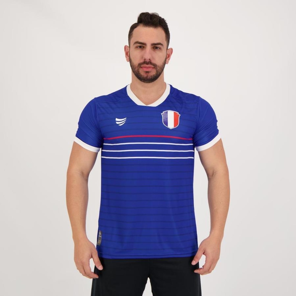 Imagem 1 do produto Camisa França Super Bolla Campeões NÂ° 10 - Masculina