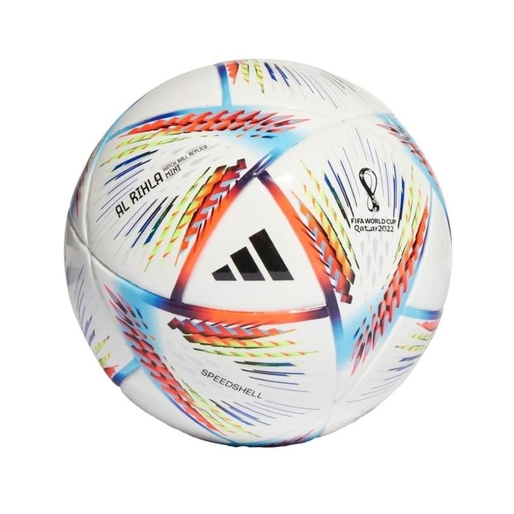 Mini Bola de Futebol de Campo adidas Copa do Mundo Qatar 2022 Al Rihla - Foto 1