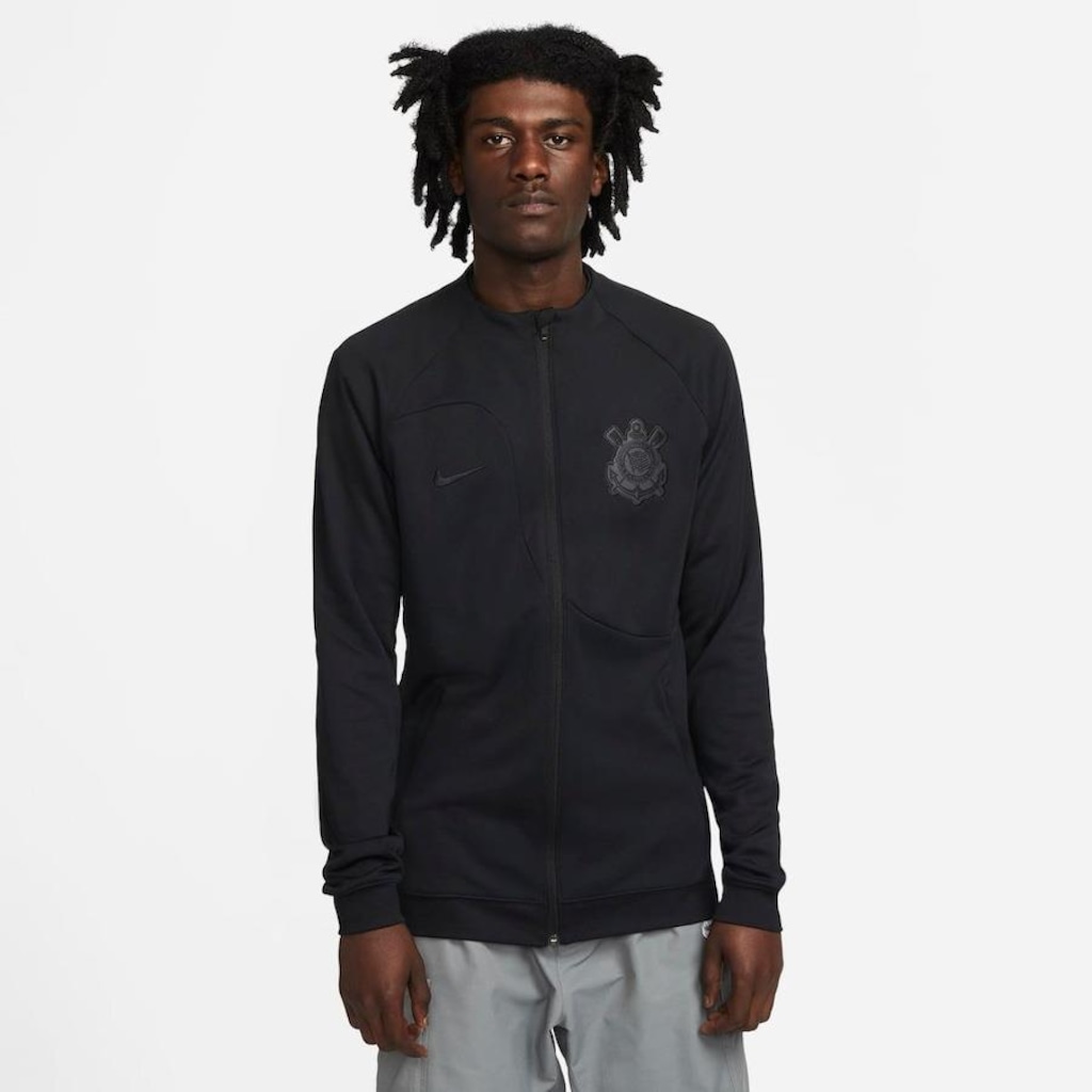 Jaqueta de Corinthians Nike Hino I96 - Masculina - Foto 1