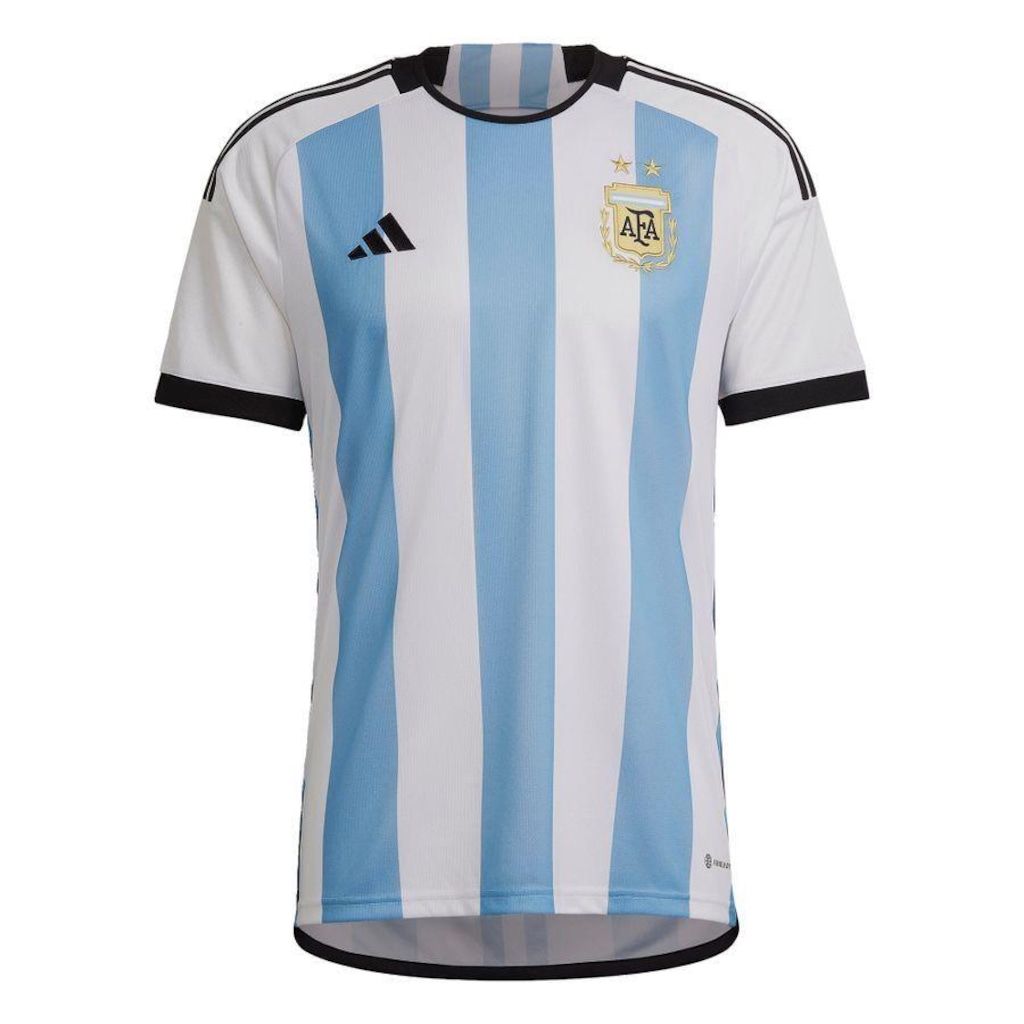 Camisa 1 Argentina 22 adidas - Masculina - Foto 1