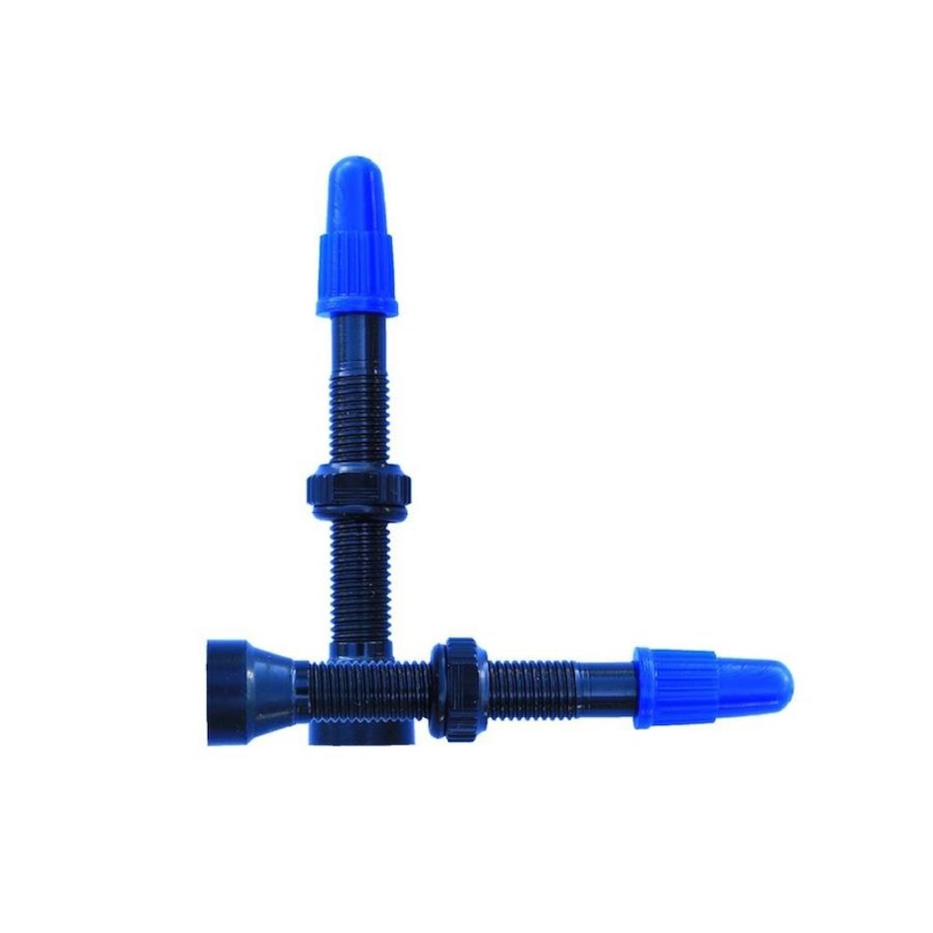 Válvula Tubeless Alumínio 60mm Solifes Presta Removível - Par - Foto 1