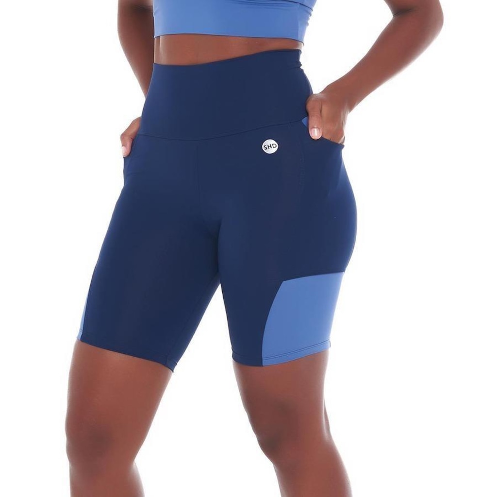 Imagem 2 do produto Bermuda Press Sky Snd Fitness - Feminina