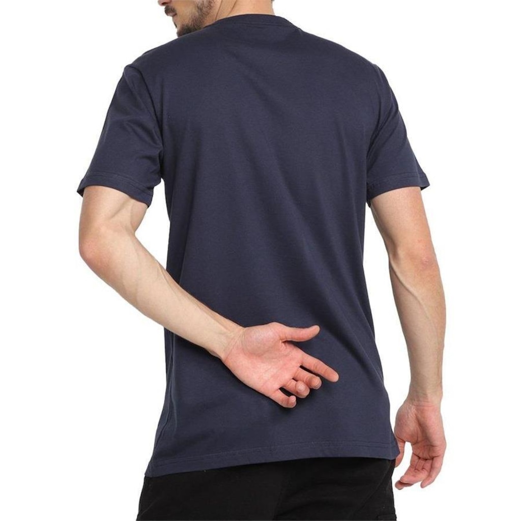 Imagem 2 do produto Camiseta DC Shoes Minimal World Masculina Azul Marinho