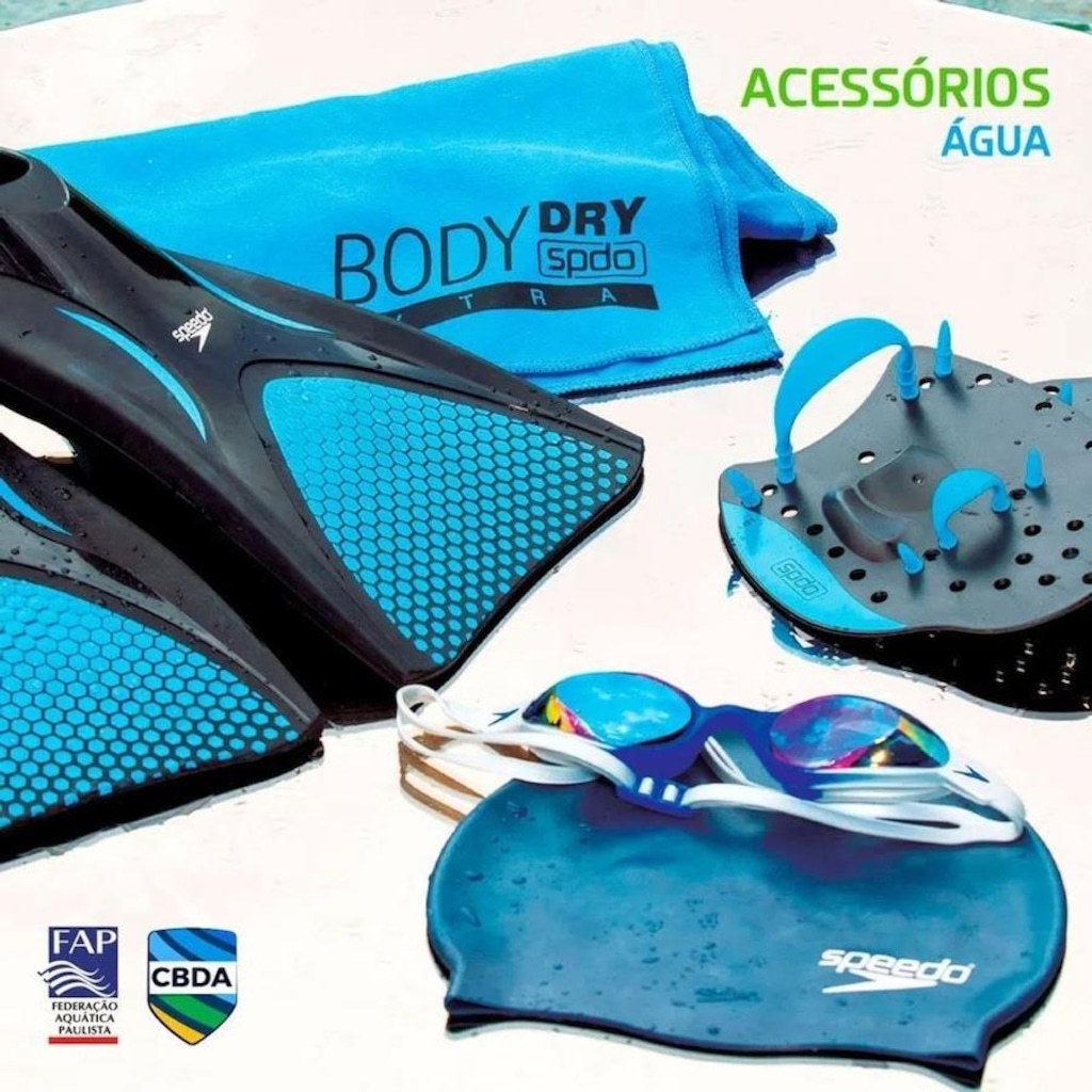 Imagem 4 do produto Nadadeira Pé De Pato Speedo Power Fin Todos Tamanhos + Bag