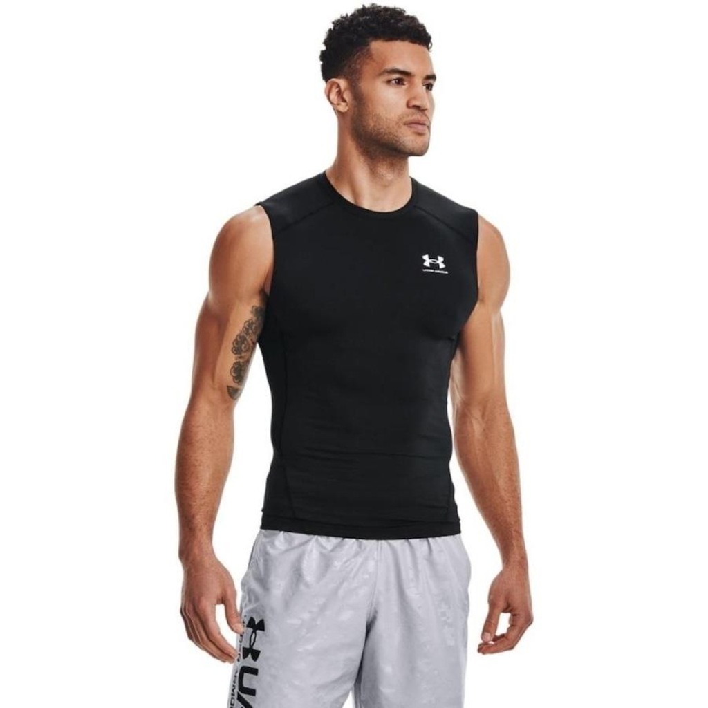Camiseta De Compressão Under Armour Heatgear - Masculina - Foto 1
