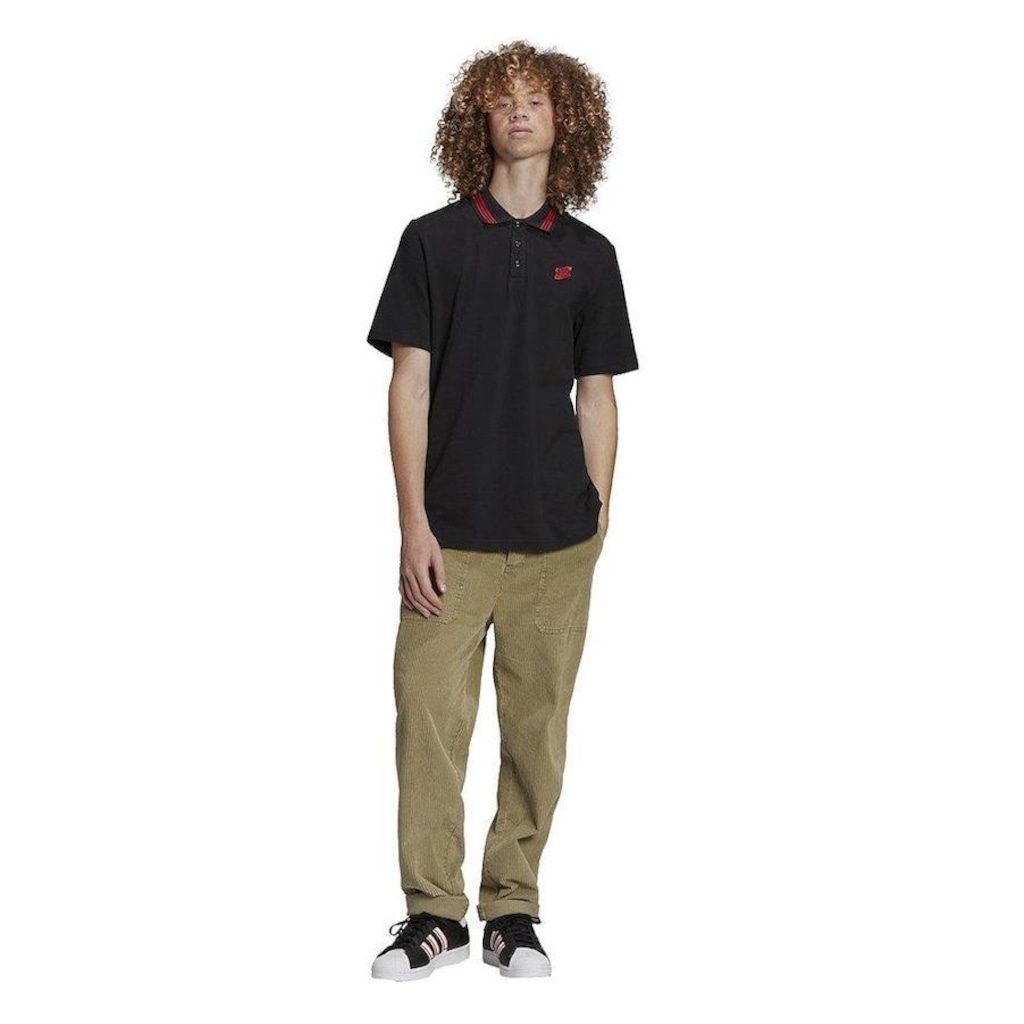 Imagem 3 do produto Camisa Polo do Flamengo adidas DNA - Masculina