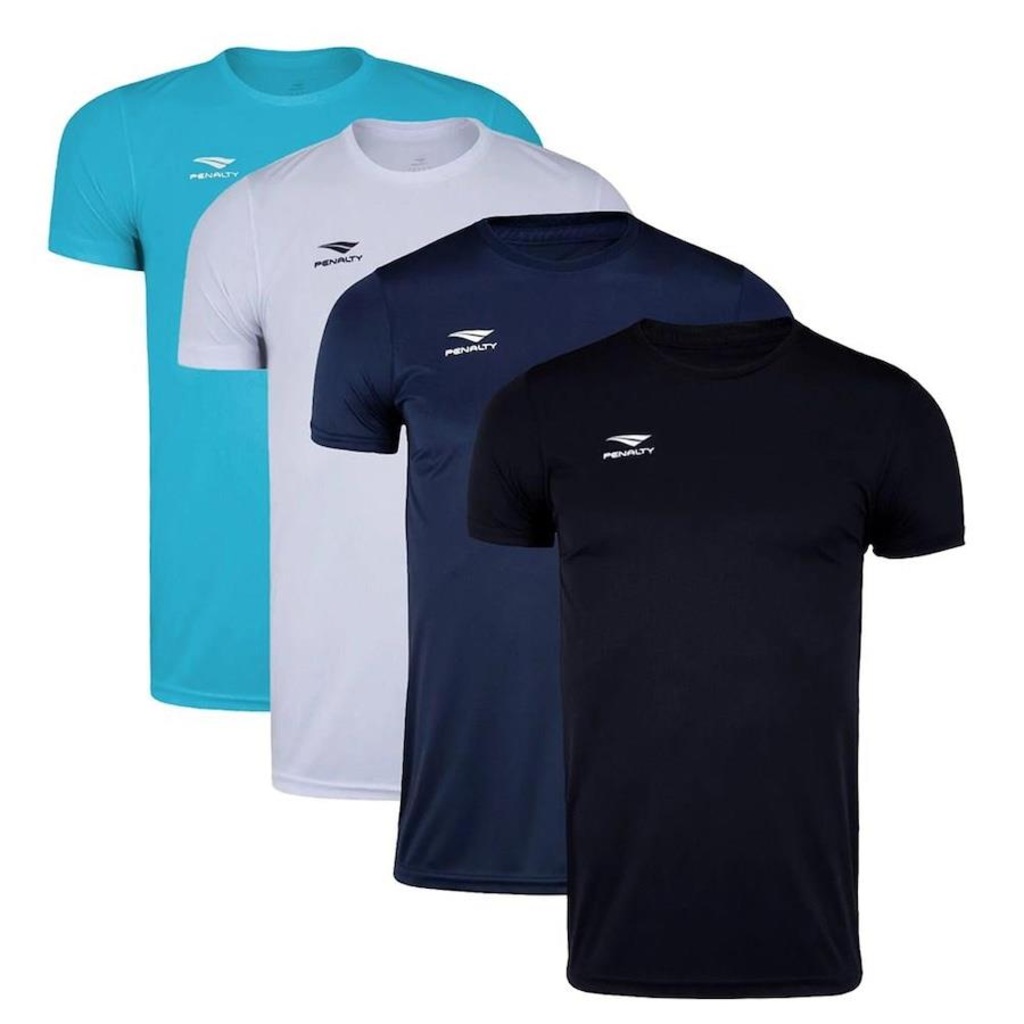 Kit de Camisetas Penalty X com 4 unidades - Infantil - Foto 1