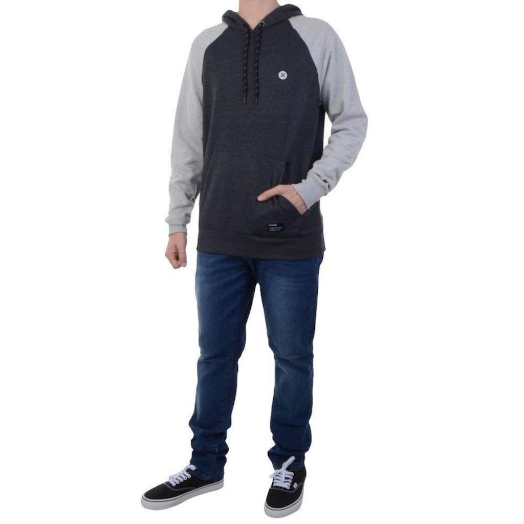 Imagem 3 do produto Blusão de Moletom Hurley Canguru Points - Masculino