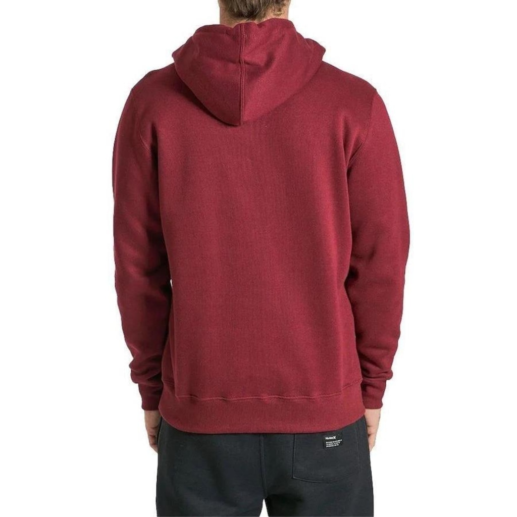 Imagem 2 do produto Blusão de Moletom Hurley Canguru Sticker - Masculino