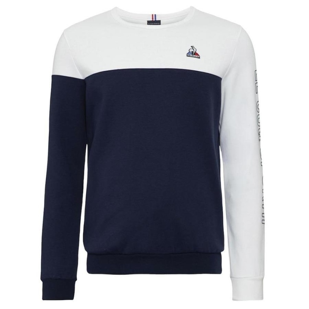 Blusão de Moletom Le Coq Sportif Saison 2 Crew Sweat - Masculino - Foto 1