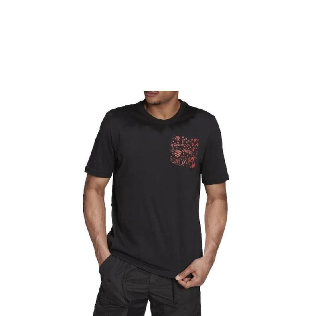 Imagem 3 do produto Camisa adidas Flamengo Gráfica DNA - Masculina