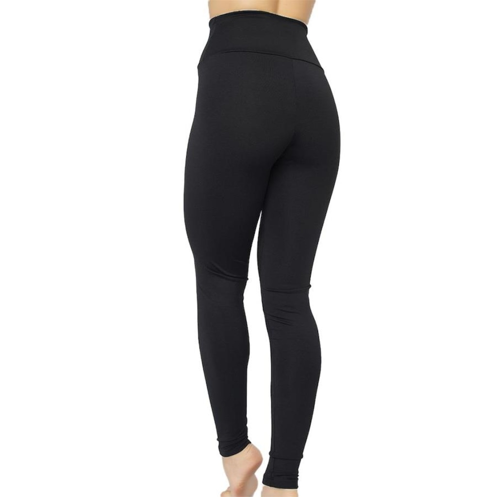 Imagem 2 do produto Calça Legging Vekyo Lisa Cós Alto Cintura Alta - Feminina